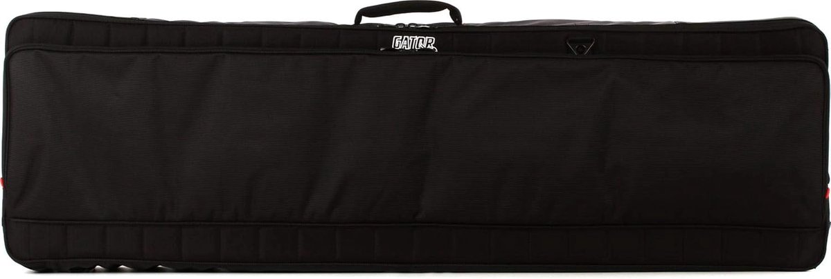Slanke Keyboardtas 88 Toetsen met Rugzakriemen en Microfleece Voering