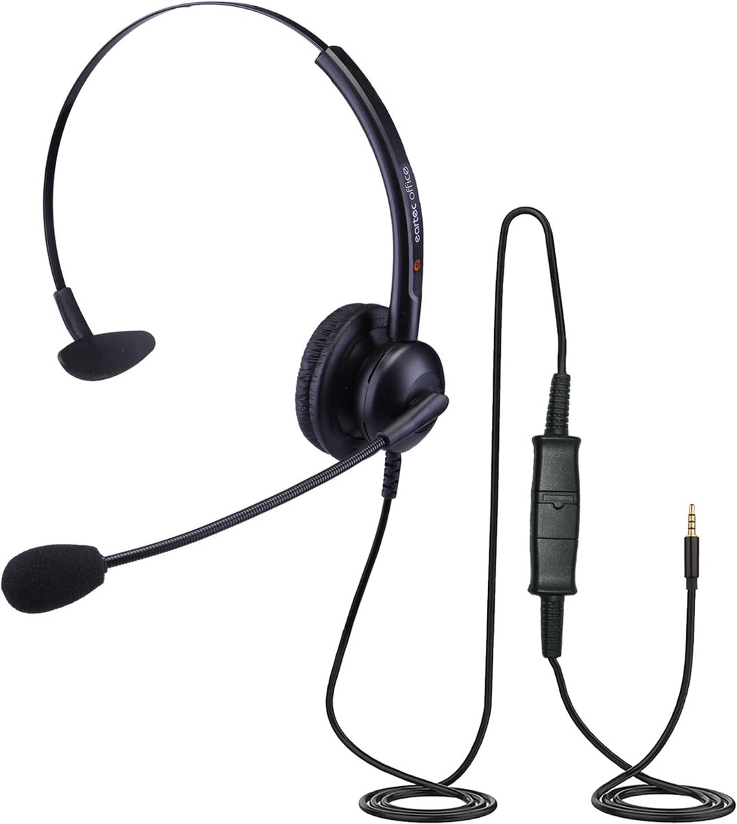 Geschikt voor Yealink DECT Handset Headset met Ruisonderdrukking en HD Geluid