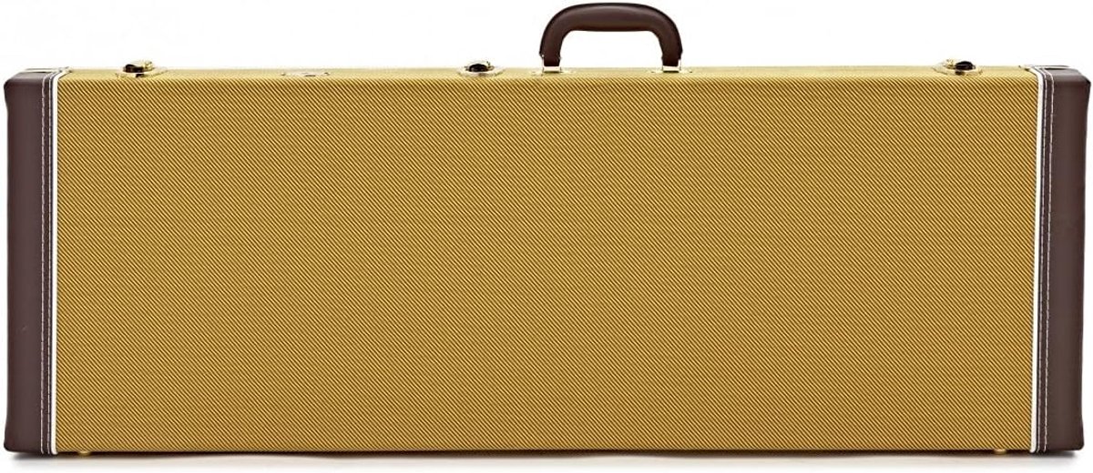 Klassieke Elektrische Gitaarkoffer met Pluche Voering