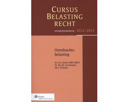 Overdrachtsbelasting 2012-2013