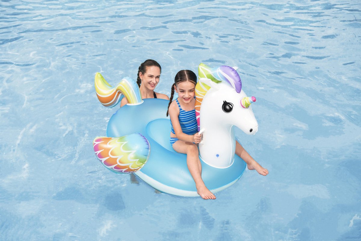 Bestway – Opblaasbare Eenhoorn Zwemring XL – 155 x 119 cm - 41114 – foto 2