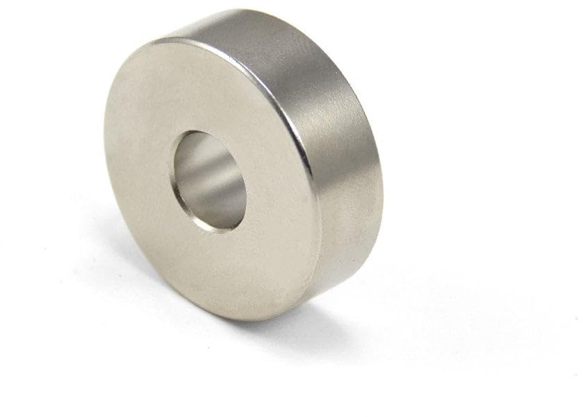 Sterke Neodymium Ringmagneet 30mm x 10mm - Diameter Gemagnetiseerd