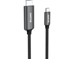 USB-C naar HDMI Kabel 4.5M – 4K 60Hz – Laptop Tablet Smartphone – TV Monitor Projector