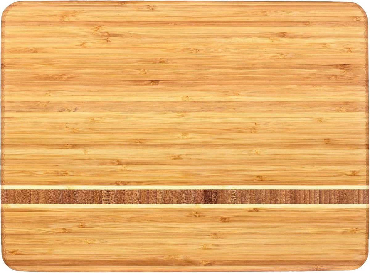 Duurzame Bamboe Snijplank met Engrain Inlay