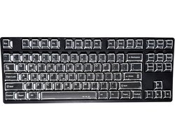 Graphite Keycaps - Zwarte Keycaps voor Gaming Toetsenbord - Cherry - PBT - Dye-Sub - 136 Keys