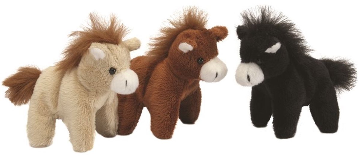 Living Nature knuffelpaard Mini Buddies - pluche speelgoed.