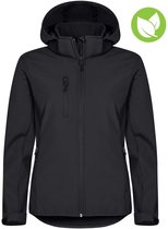 Clique Padded Hoody Softshell 020952 - Zwart - XL
