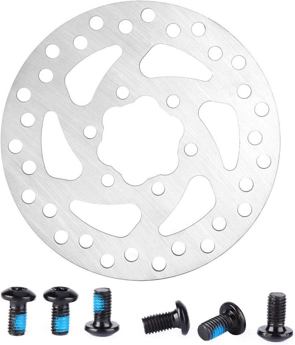 Fietsschijfremrotor met 6 bouten voor racefiets, mountainbike, MTB en BMX - Diverse maten