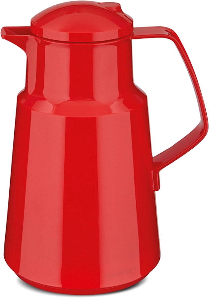 Thermoskan 1 Liter met Kunststof Buitenkant in Levendige Kleur