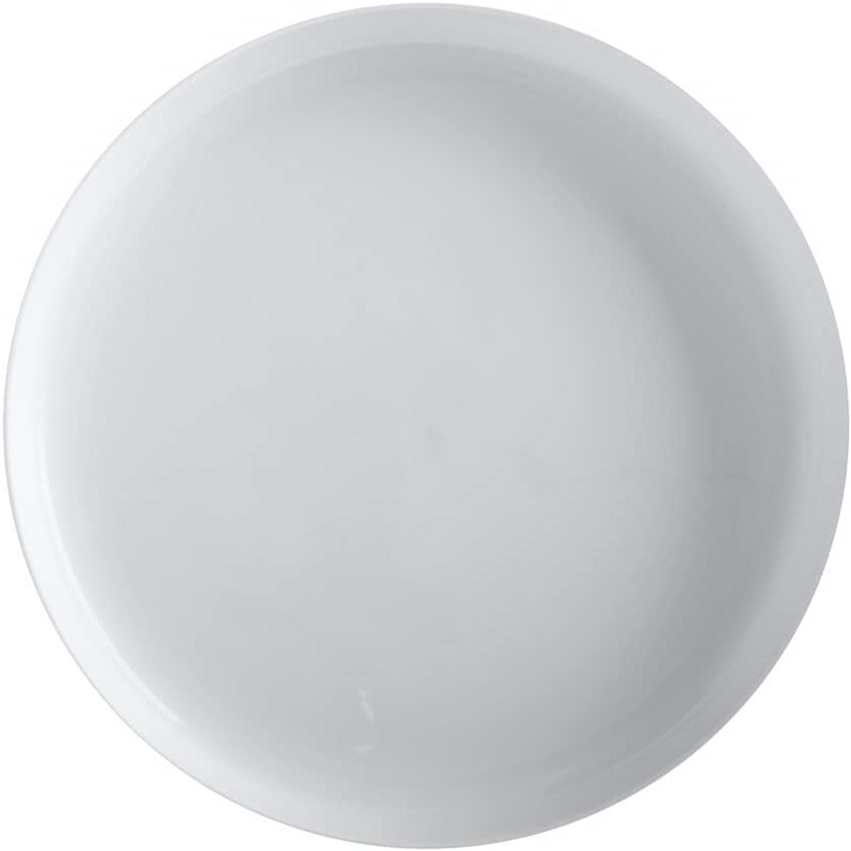 Rond Wit Porseleinen Bord voor Dineren of Serveren