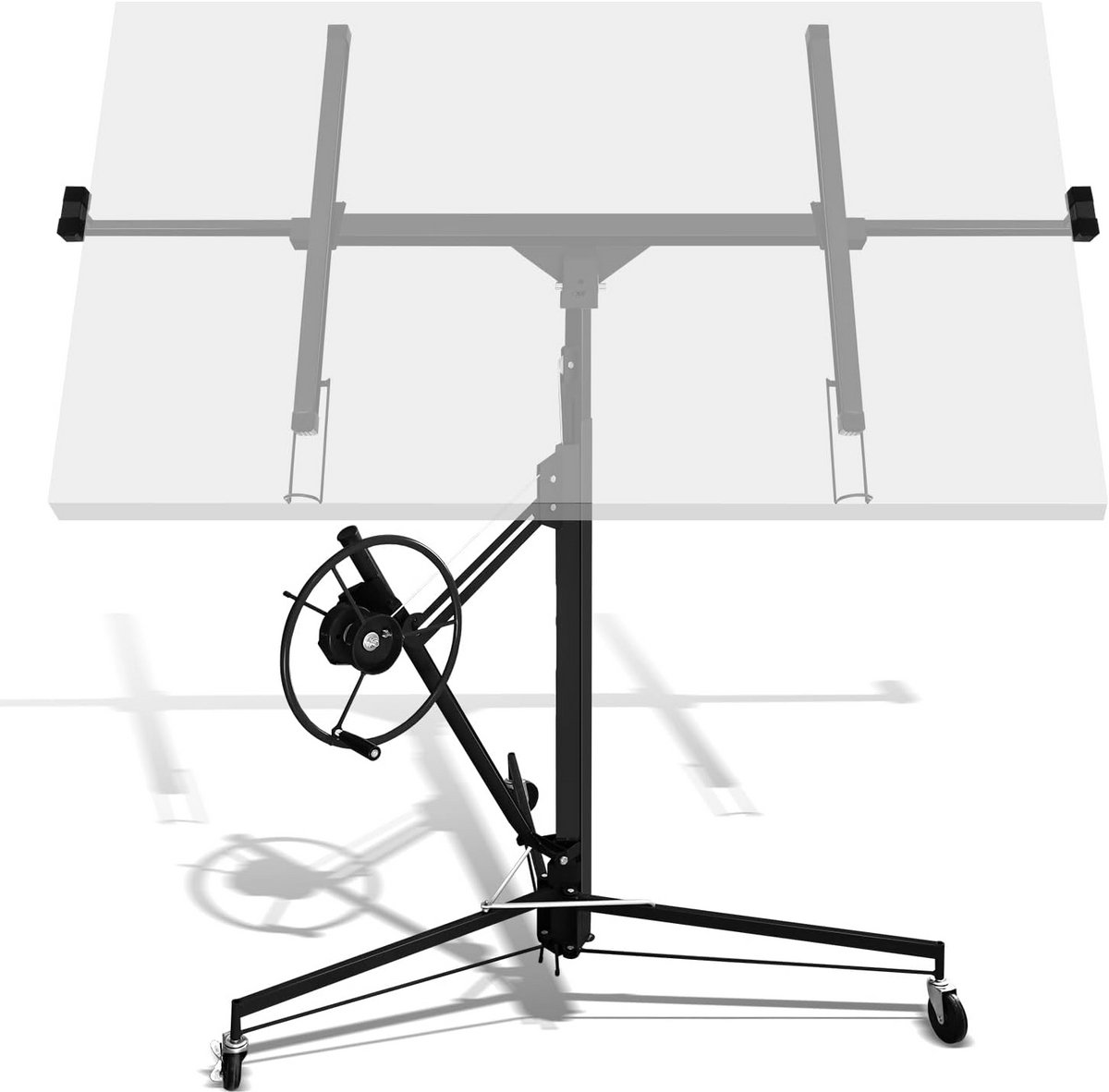 Grote Platen Lift XXL voor Gipsplaten en Plaatmaterialen, Verstelbare Hoogte tot 350 cm