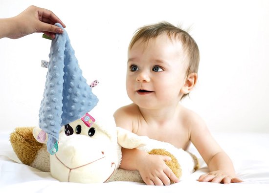 Zachte Sensorische Babyknuffeldoekjes - Beveiliging Dekens voor Jongens en Meisjes van Merkloos — afbeelding 5
