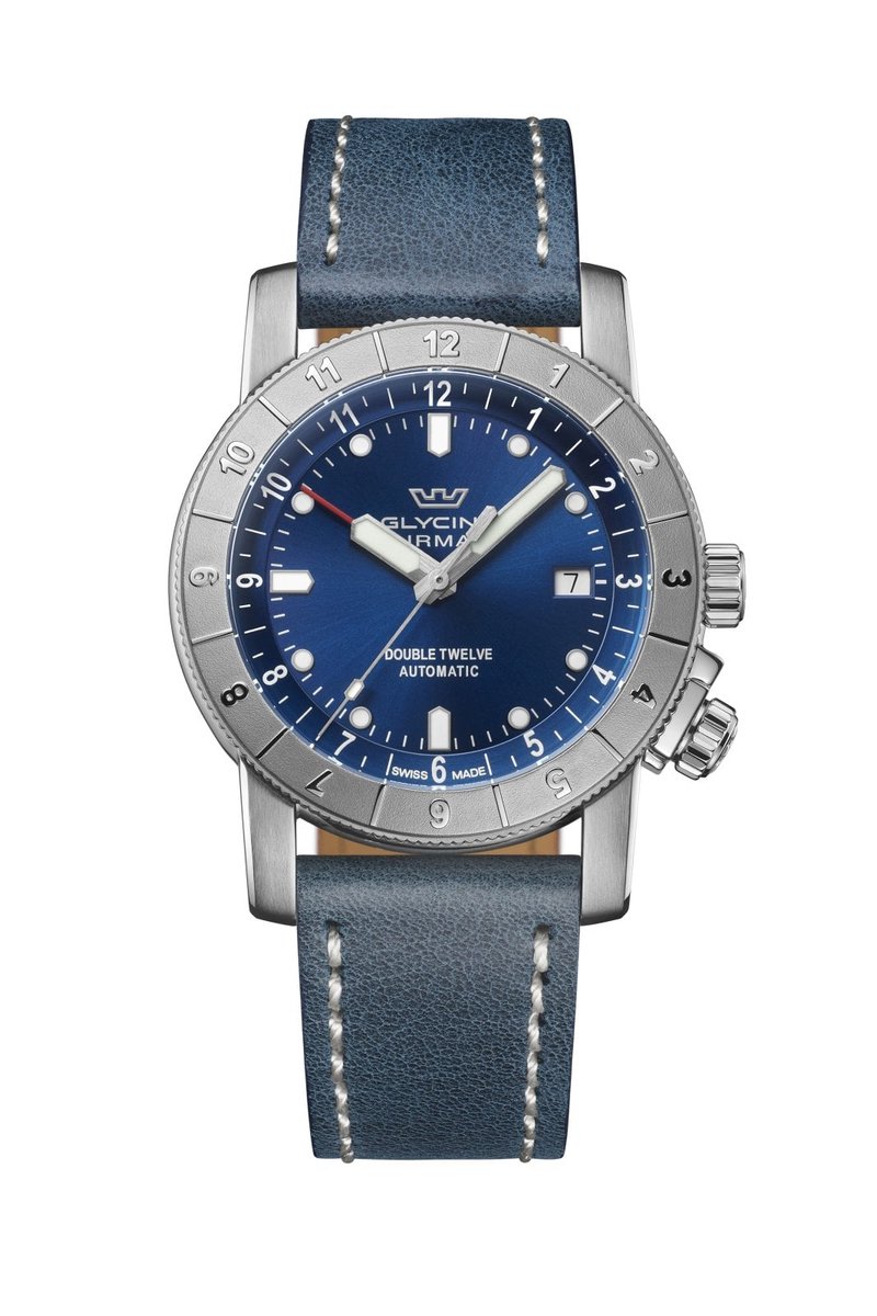 Glycine GL0553 - Airman Double Twelve 42 mm