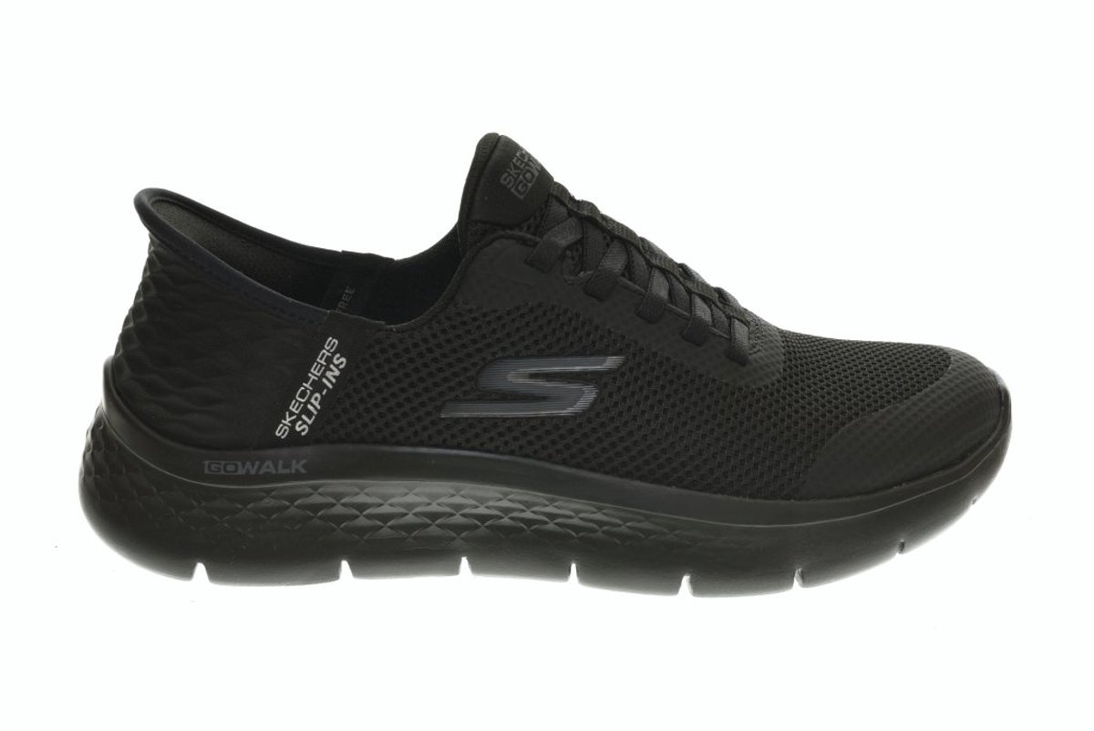 Skechers Go Walk Flex Black Textile / Trim