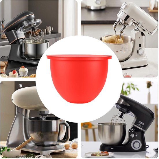 Flexibele Siliconen Inzetstuk voor mengkom 5L Mixer Accessoire Hittebestendig van Merkloos — afbeelding 3