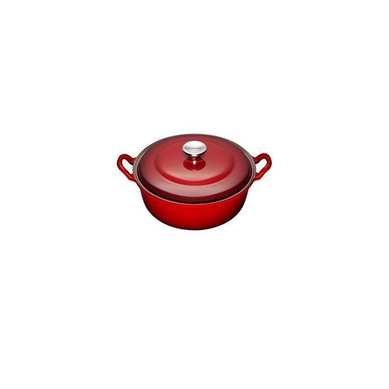 Le Creuset Faitout Braadpan - 6,6 l - Ø 32 cm - Kersenrood