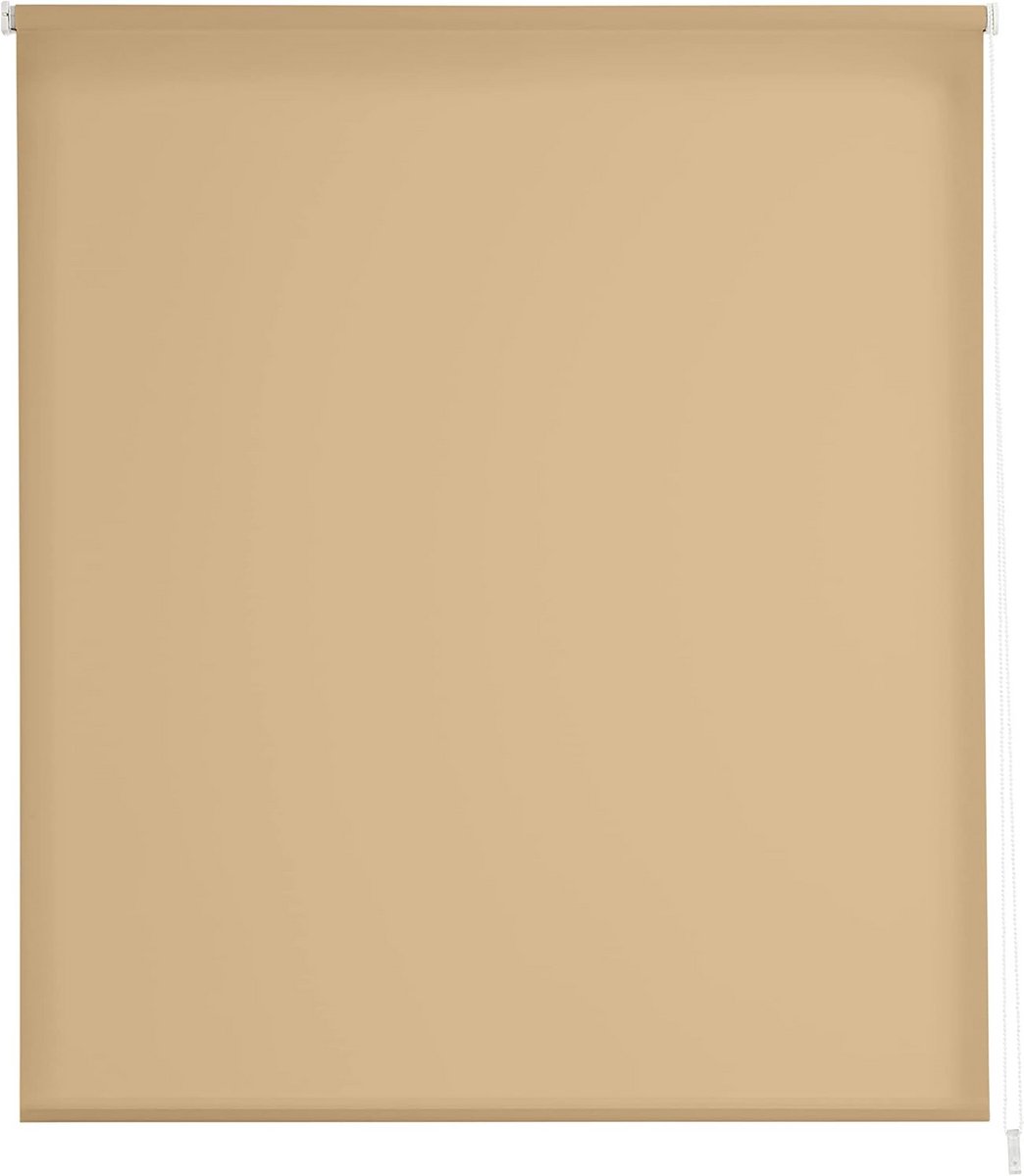 Lichtdichte Rolgordijn Polyester Walnoot 130 x 230 cm