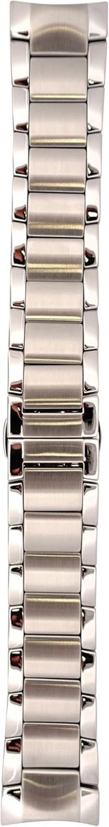 Zilveren Horlogeband 22mm - Vervangende Armband voor Horloges