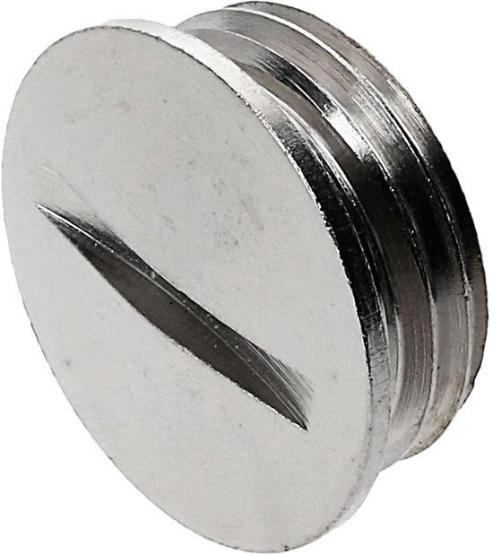 Blindplug SIB D4940110 Ronde blindplug M40 messing 6700640 | bol