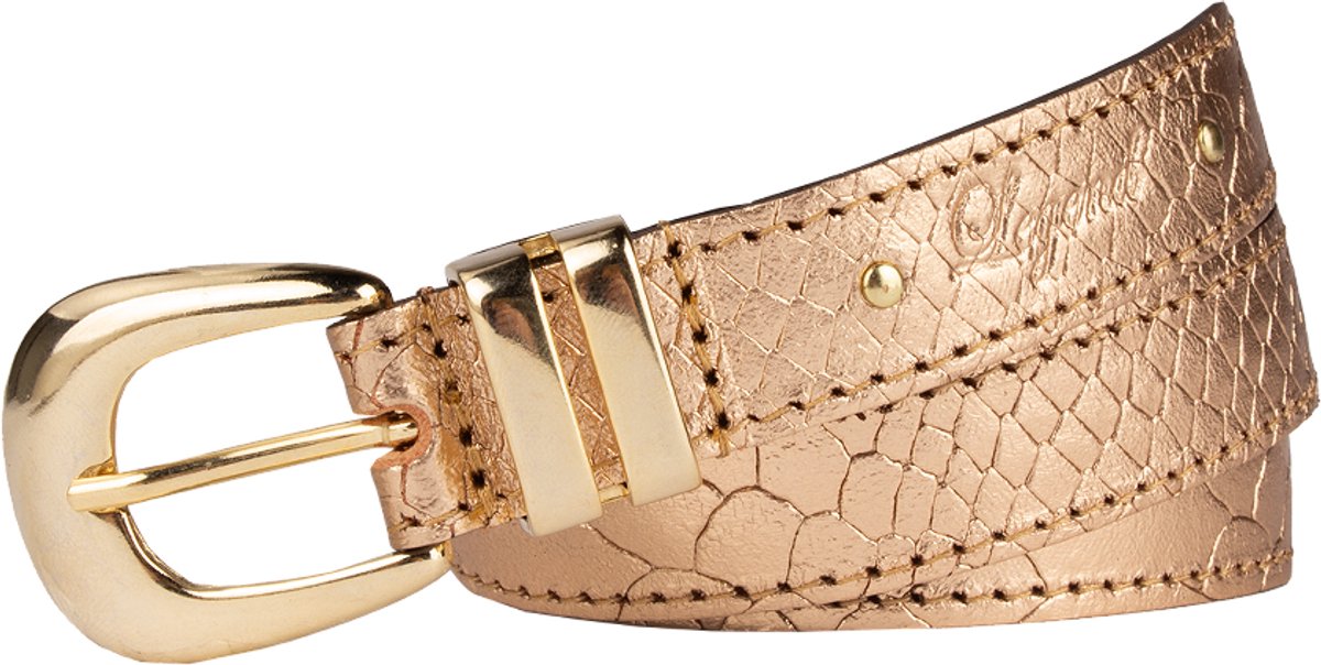 Legend Dames - Leren riem - Rosé - 95cm