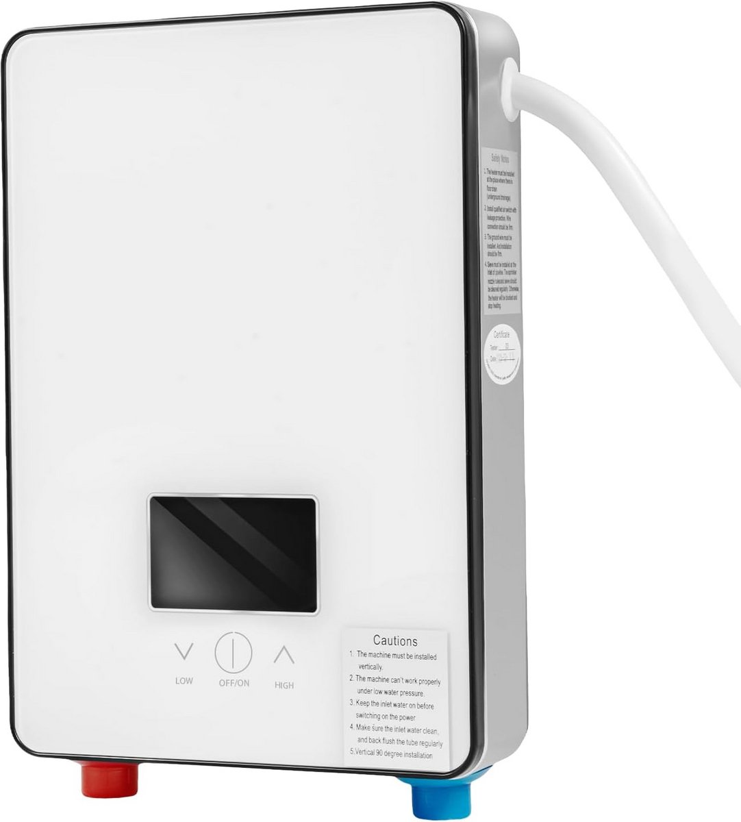 Elektrische Doorstroomboiler 6,5 kW voor Keuken of Badkamer - Direct Warm Water