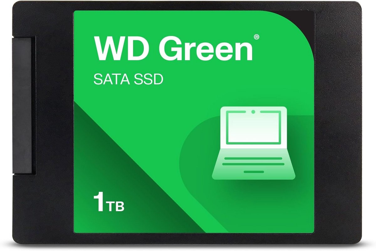 Interne SATA SSD 1 TB voor Laptops en Desktops - Snelle Opstart en Opslagupgrade