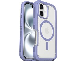 OtterBox Defender Pro XT Clear mobiele telefoon behuizingen - Iphone 16 - Paars - Transparant