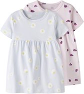 NAME IT - NBFVANDORA 2P SS DRESS BOX Meisjes Jurk