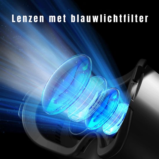 MIRA® Virtual Reality Birl - VR Bril - VR Glasses - voor Telefoon - Zwart-‎19x 14x 12cm; 357 g