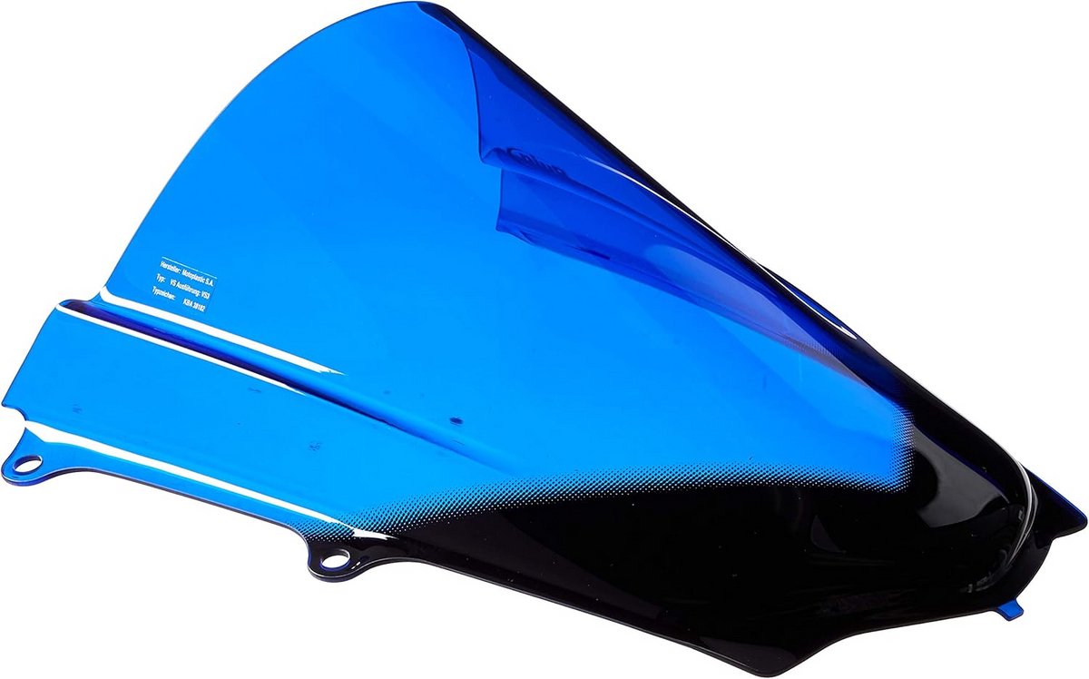 Z-Racing Windscherm Blauw voor Motorfiets