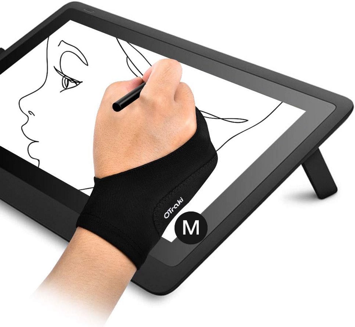 Tekenhandschoen voor Grafische Tablet en Tekenscherm - Anti-vuil en Vingerafdruk Werend