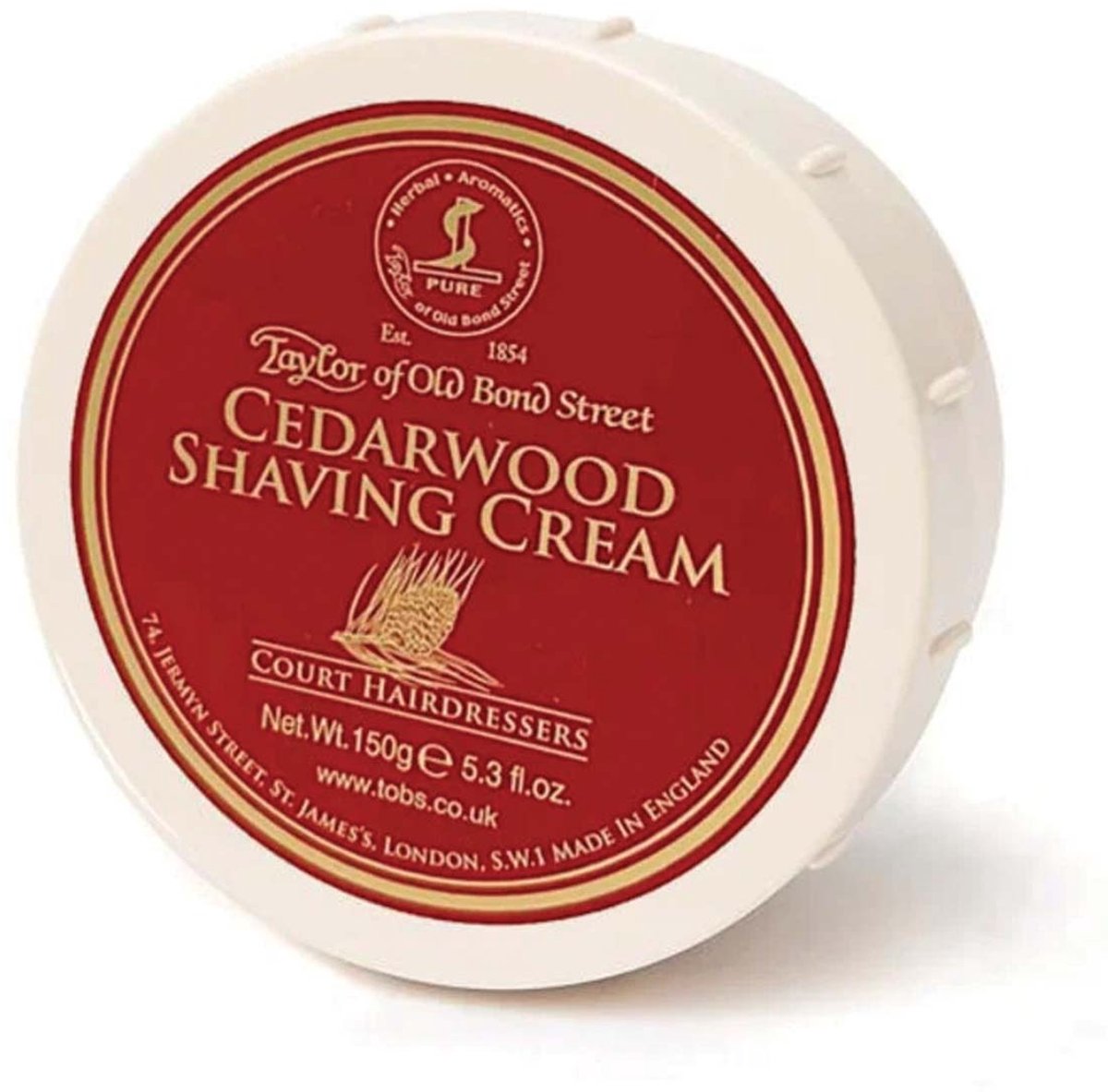 Taylor of Old Bond Street Cedarwood Shaving Cream 150 gr. | Face Care