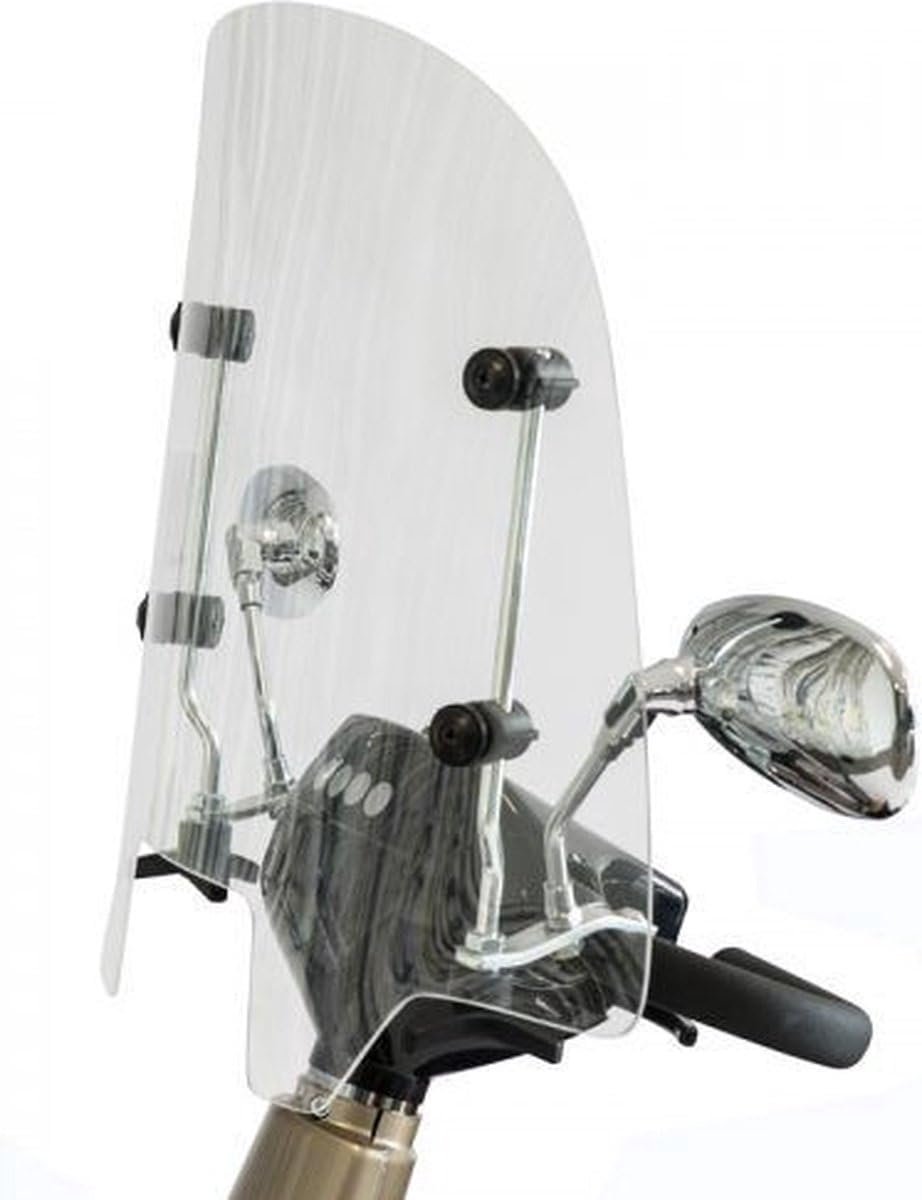Universeel Hoog Windscherm voor Scootmobielen - Optimale Bescherming