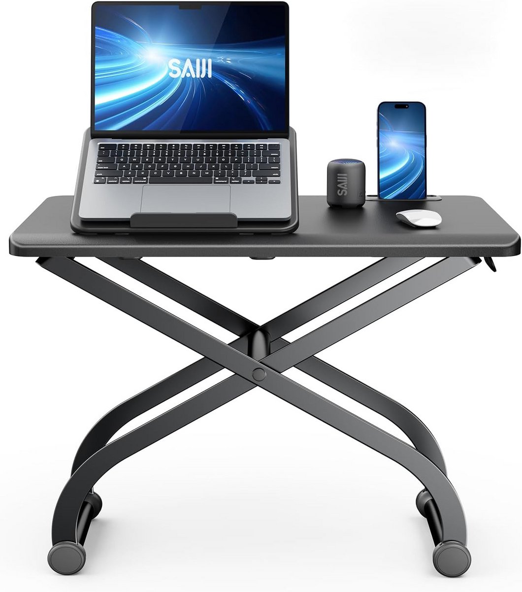 In Hoogte Verstelbaar Zit-Sta Bureau voor Laptop en Werkstation
