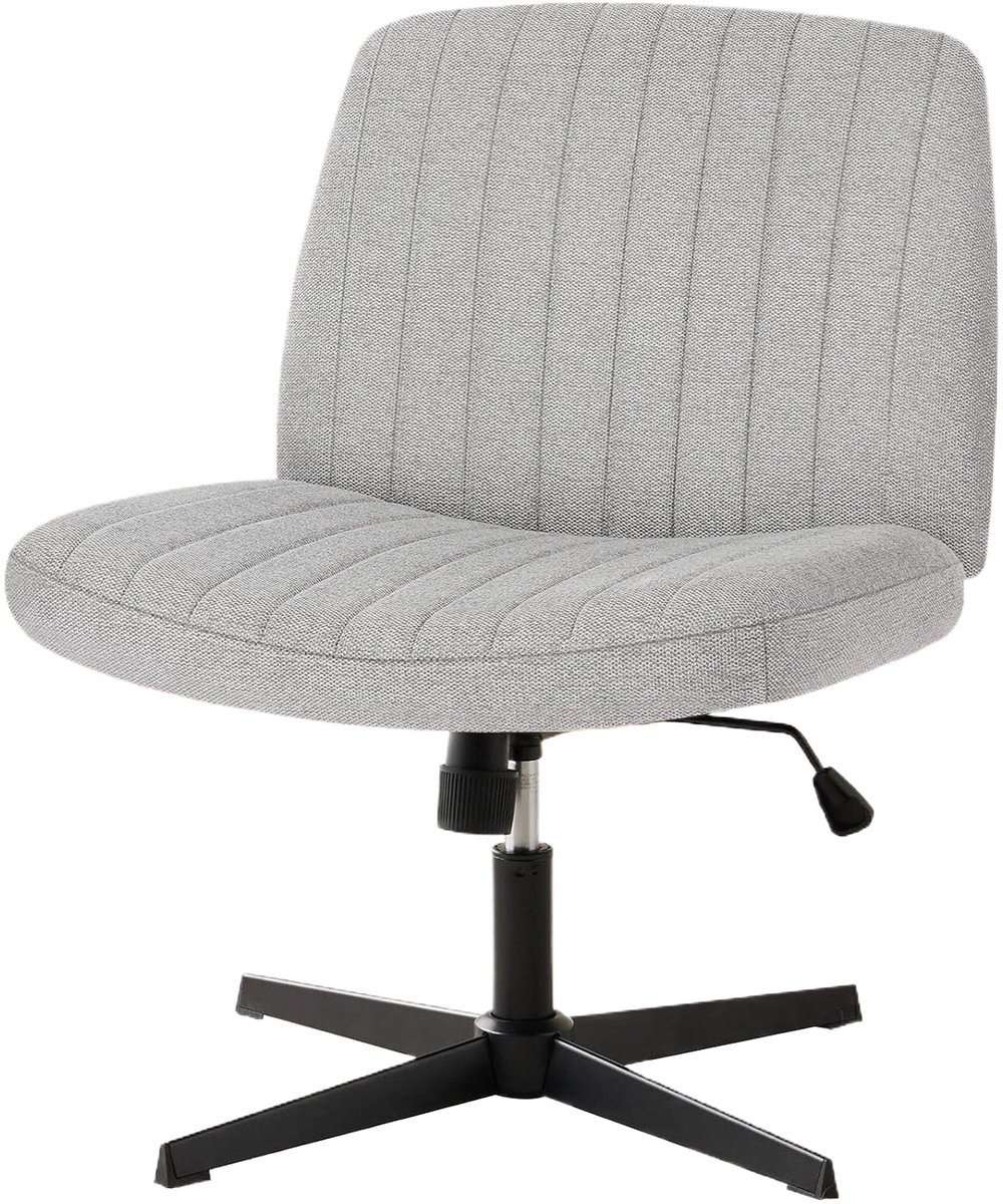 Hengjian Bureaustoel Draaistoel Grijs Hoogte Verstelbaar 360° Draaibaar - Hengjian Home Furnishing (Hong Kong) Limited - €72,19