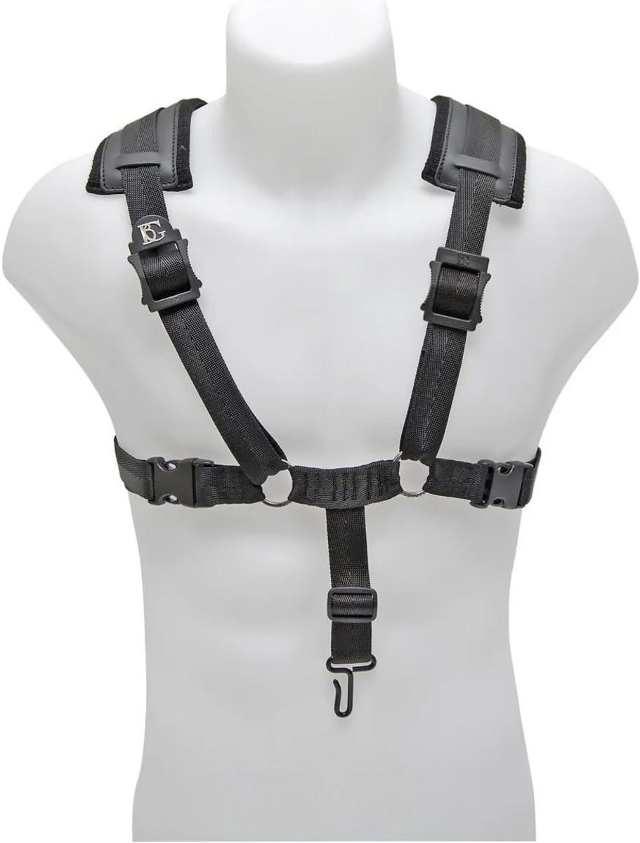 Ergonomisch harnas voor basklarinet geschikt voor alle niveaus
