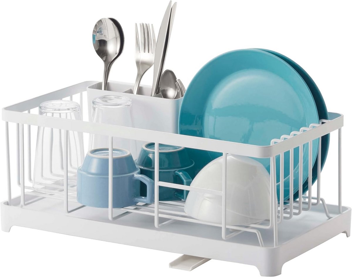 Draadrek voor Afdruipen Borden en Servies met Waterafvoer