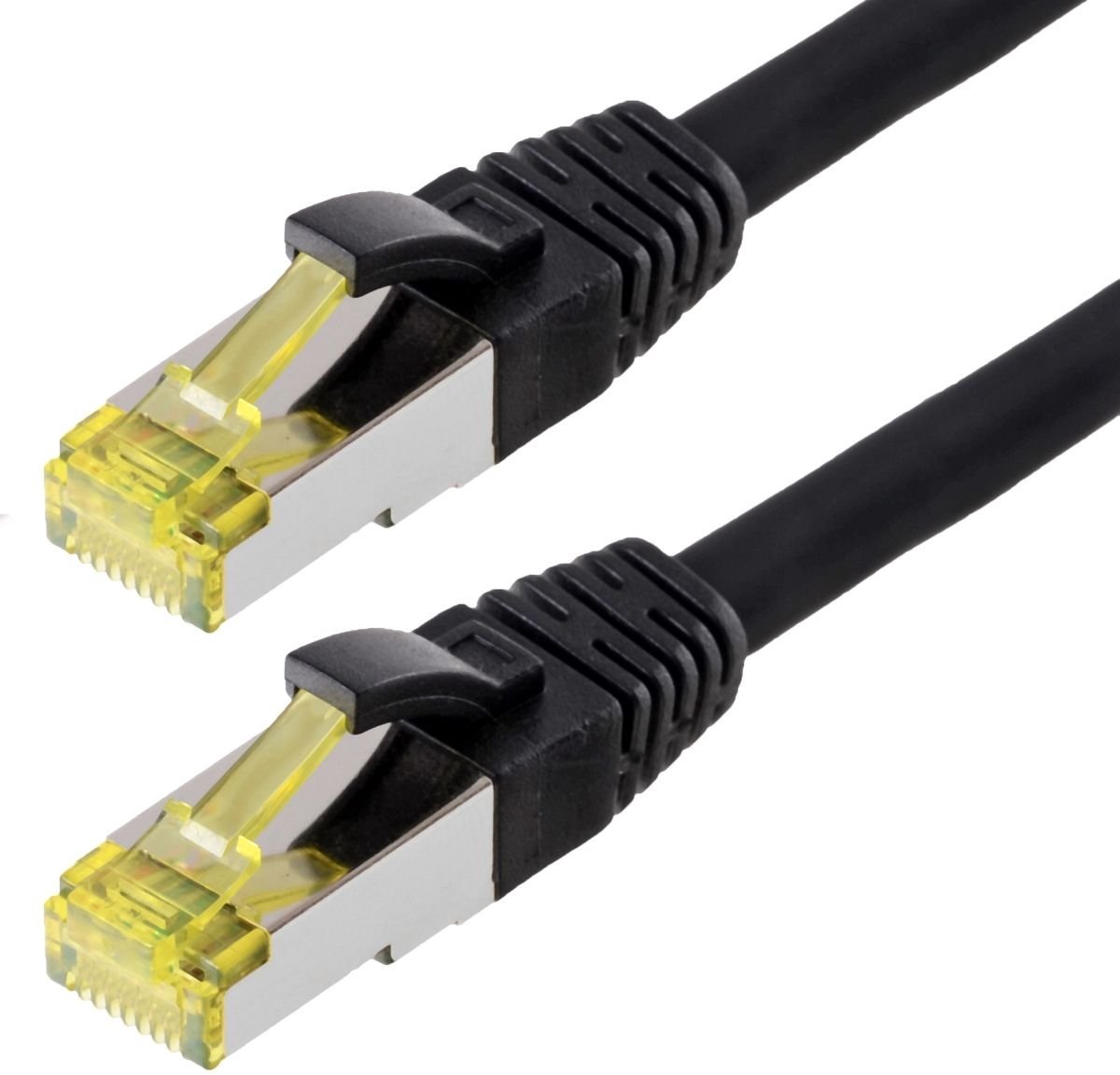 CAT 6a UTP Netwerkkabel 1,5 Meter Zwart Hoogwaardige Netwerkverbinding