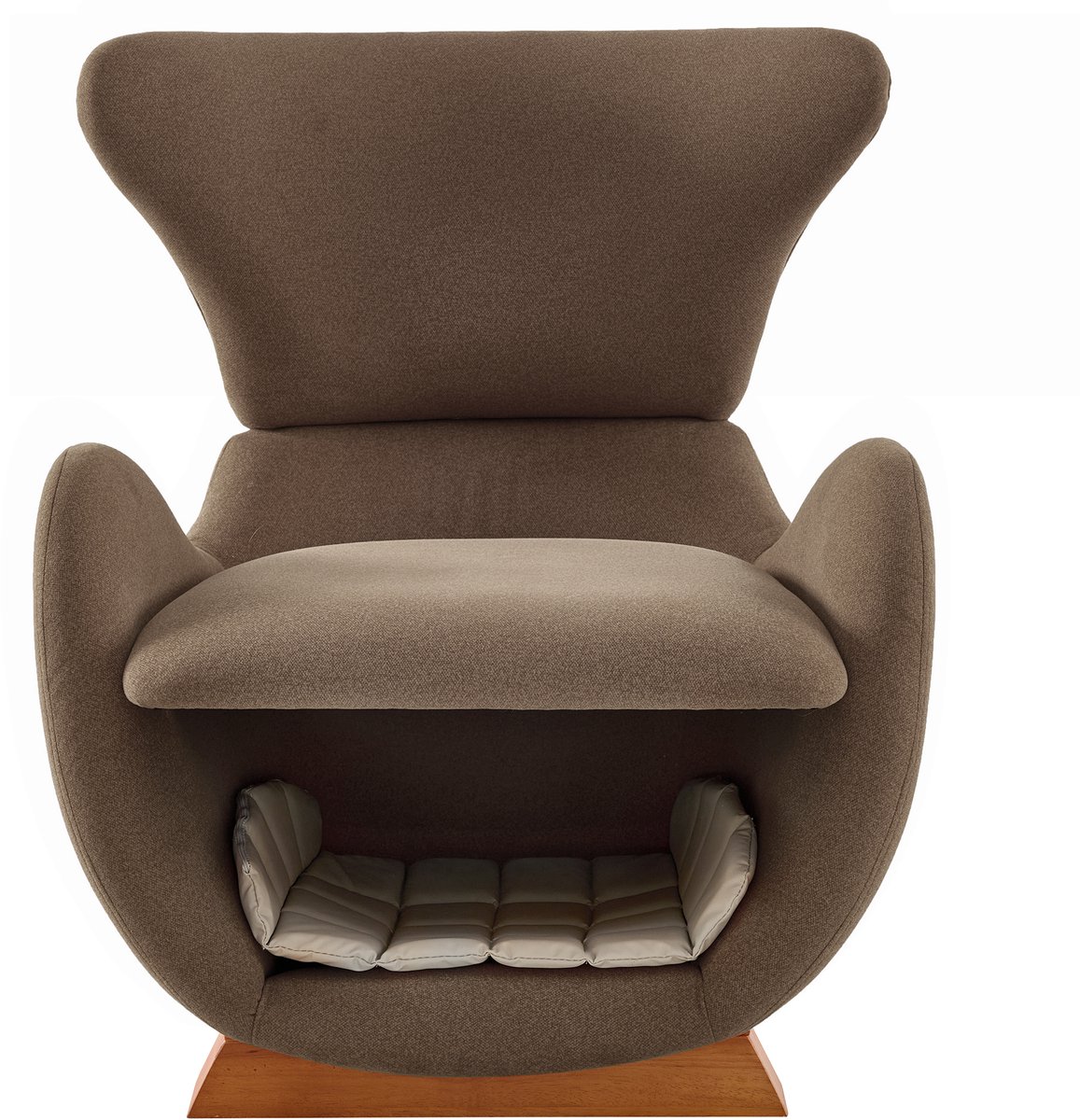 Zubaliya 1x Design Fauteuil Met Verborgen Kattenhol - Diervriendelijke Leesstoel Voor Katten En Kleine Honden - Krabbestendige Stof - Walvis Haai Design - 66x69x76 Cm