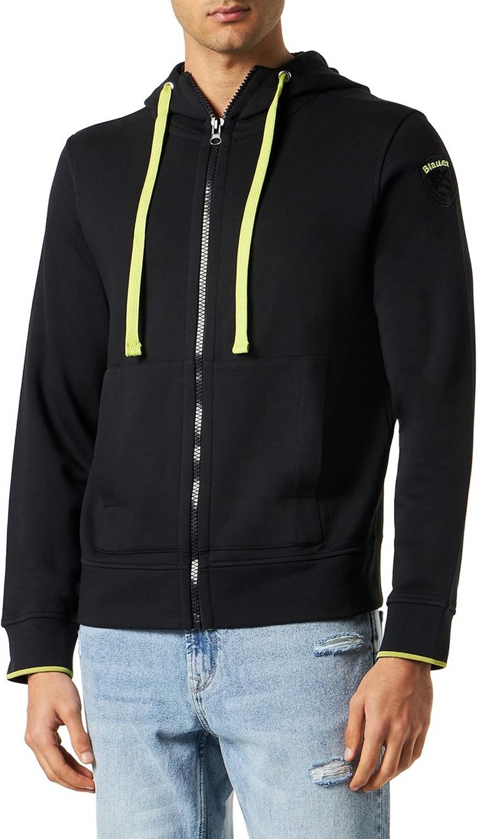 Heren Sweater met Capuchon en Rits
