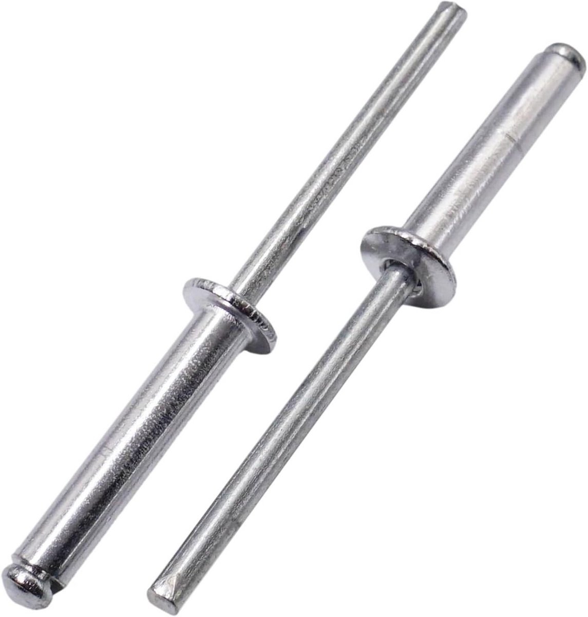 Blindklinknagels Aluminium 4,8 x 24 mm Met Stalen Doorn Koepelkop 20 Stuks