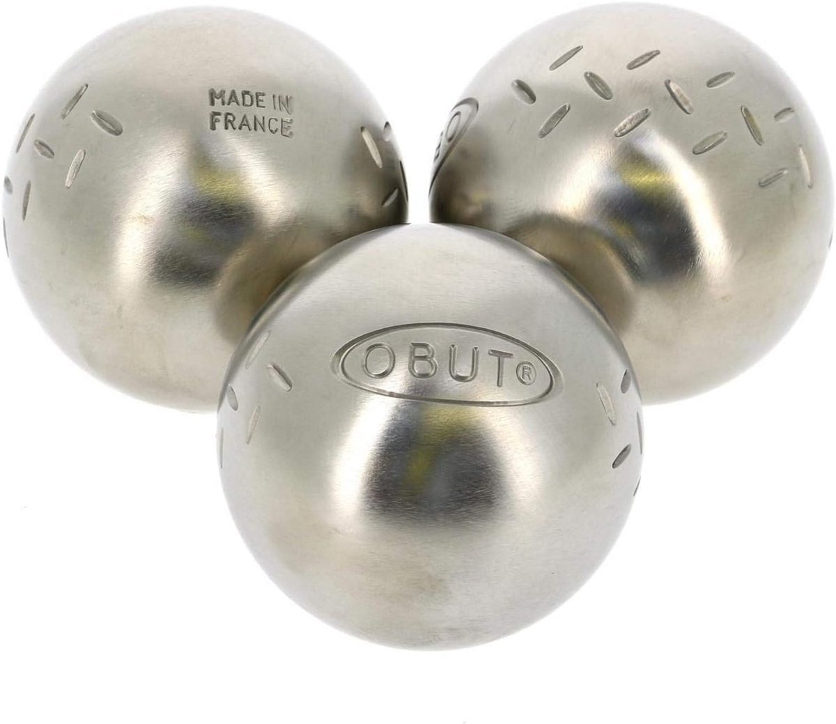 Set Petanque Ballen Roestvrijstaal voor Kinderen tot 12 Jaar