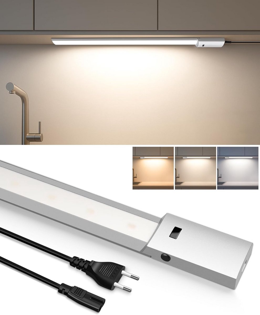 Dimbare LED Kastverlichting met Bewegingssensor - 60 cm - 3 Kleurtemperaturen