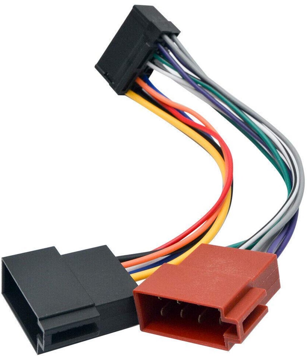 ISO Autoradio Kabeladapter 16 Pin Stekker voor Auto Stereo Installatie