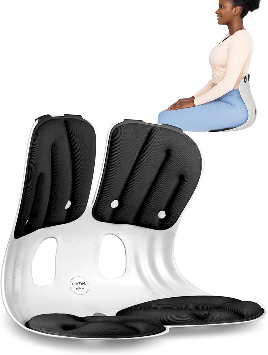 Ergonomische Rugsteun voor Volwassenen - Houdingsondersteuning en Lendensteun voor Bureau en Thuiswerken
