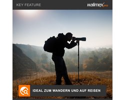 Carbon Lichtgewicht Stabiel Monopod