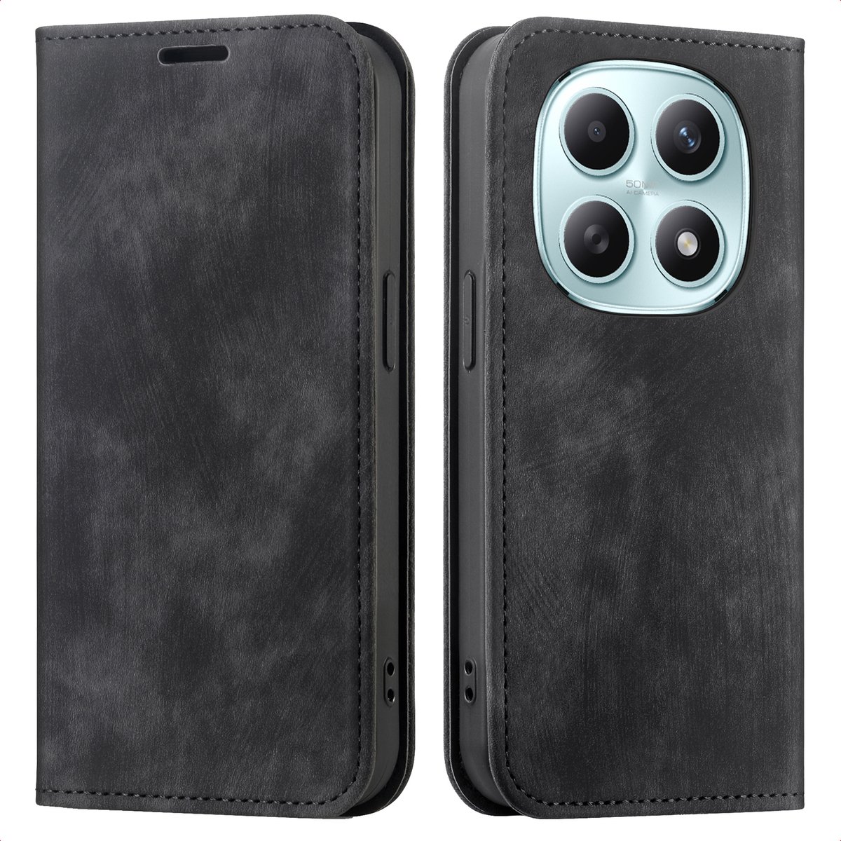 imoshion Hoesje - Geschikt voor Xiaomi Redmi Note 15 (4G) - Slim Bookcase - Zwart
