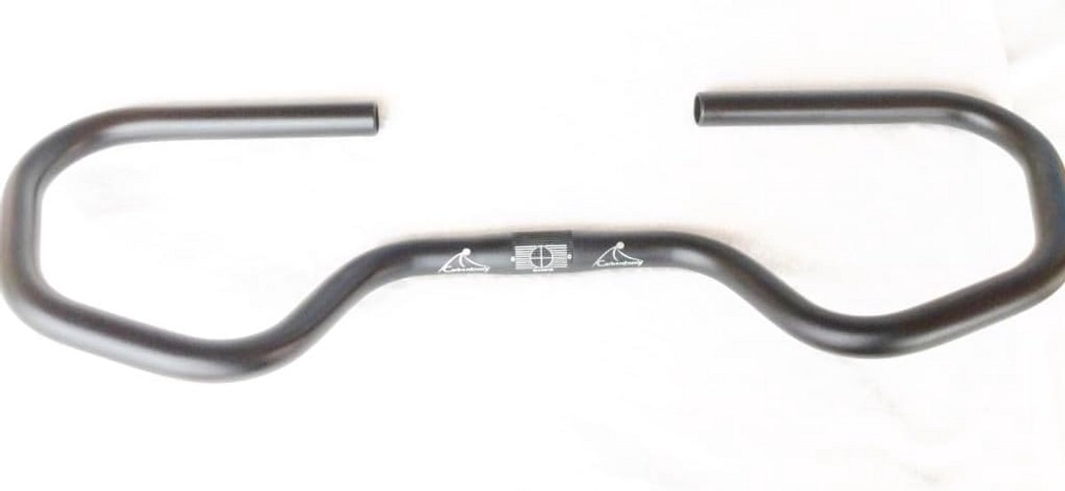 Comfortabel Fietsstuur Aluminium 600mm Breed met Schuimhoezen voor Lange Afstanden