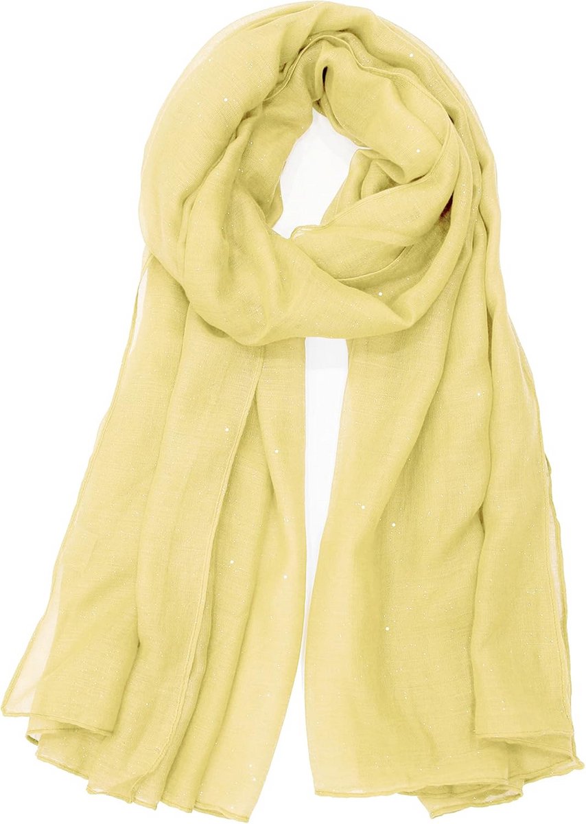 Dames Sjaal met Pailletten Elegante en Zachte Accessoire