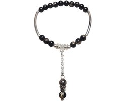 Rosophia-zwarte toermalijn armband.